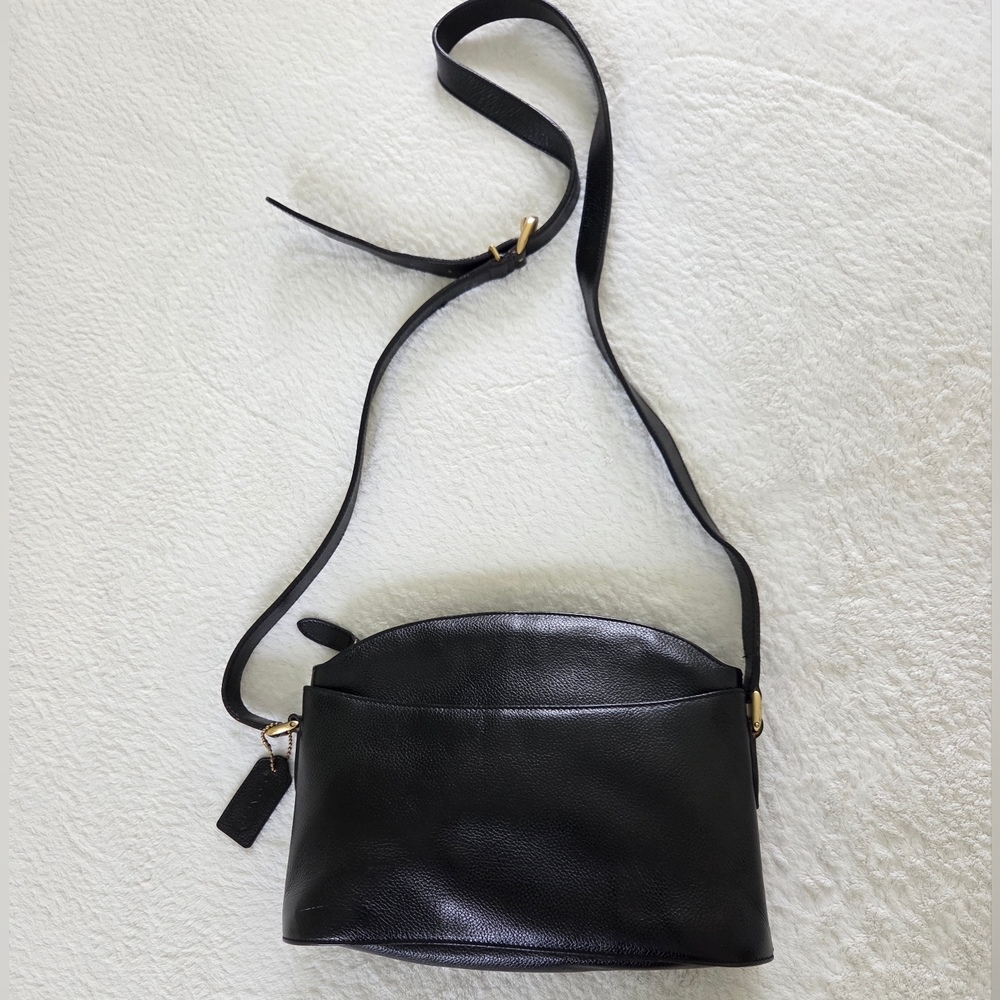 Vintage Coach 1996 ✨️ Women's Black Leather Crossbody Bag